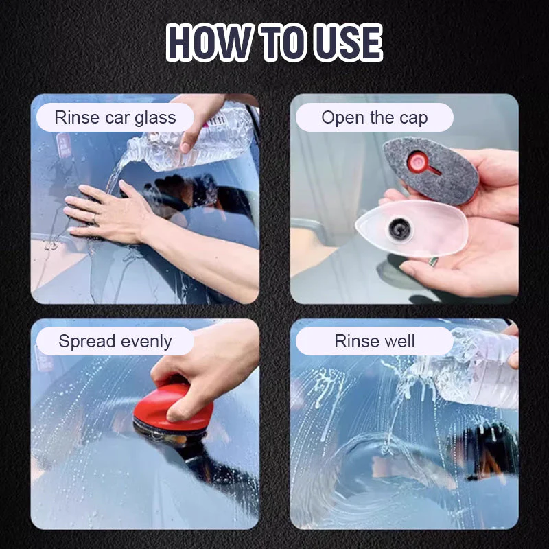 Car Glass Oil Film Cleaning Brush - Image 6