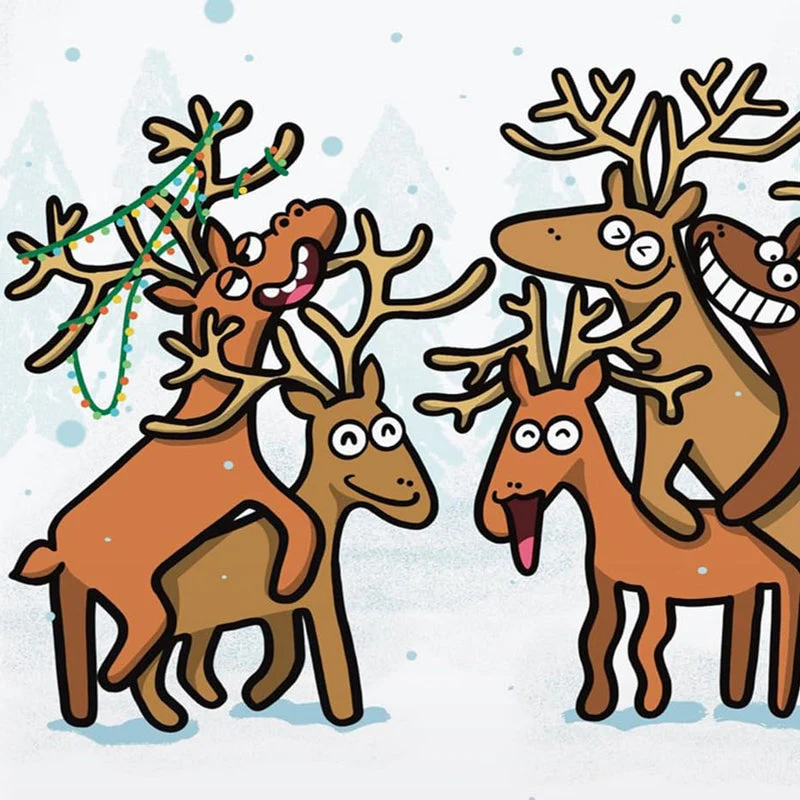 Funny Holiday Cards（1SET=10PCS） - Image 6