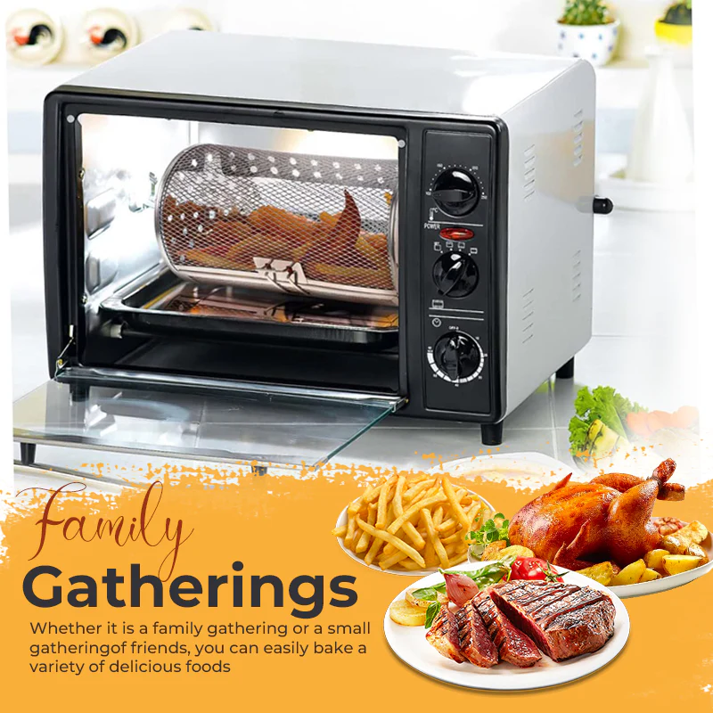 Stainless Steel Rotating Grill - Image 5