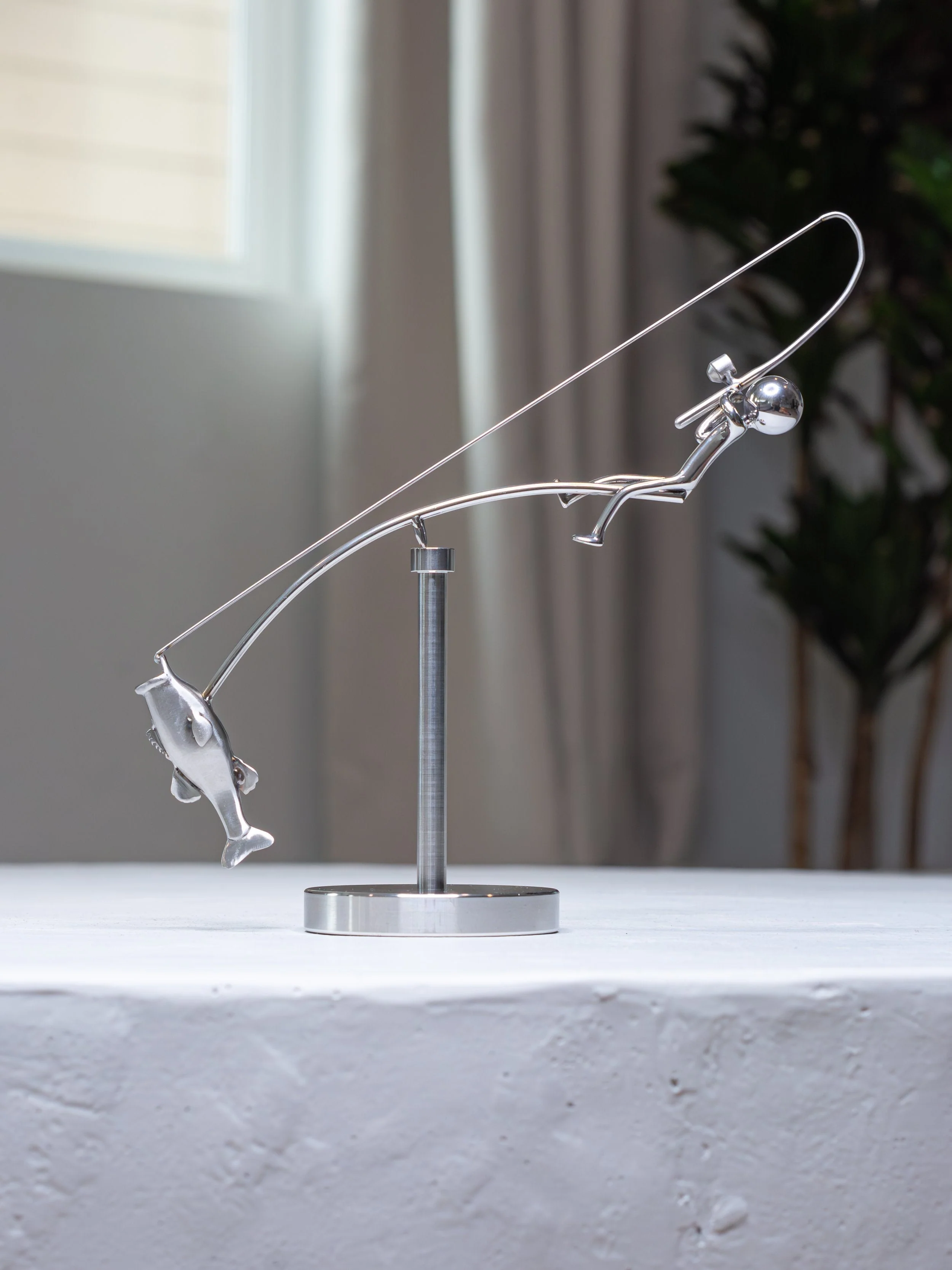 🎣The Fisherman Balancing Sculpture - Image 6