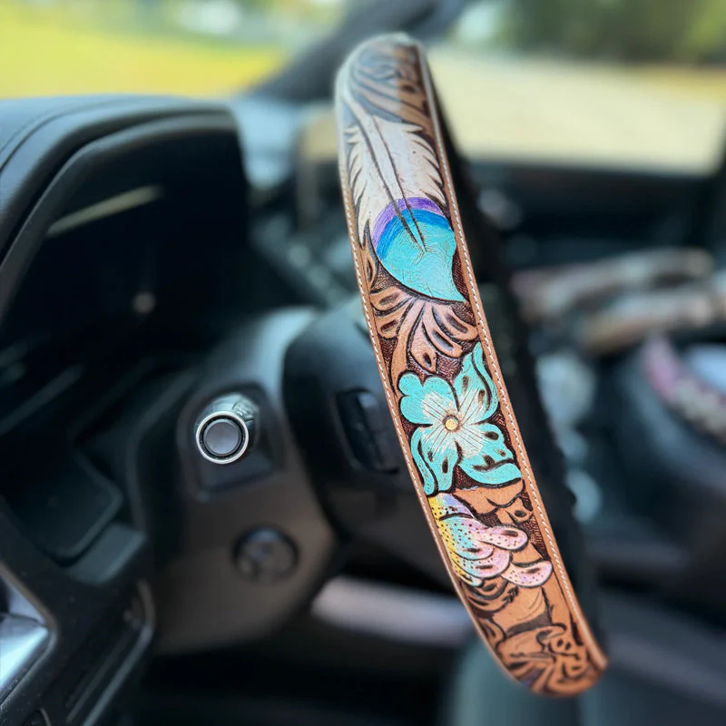 🤠 Western Cowboy Steering Wheel Cover - Image 7